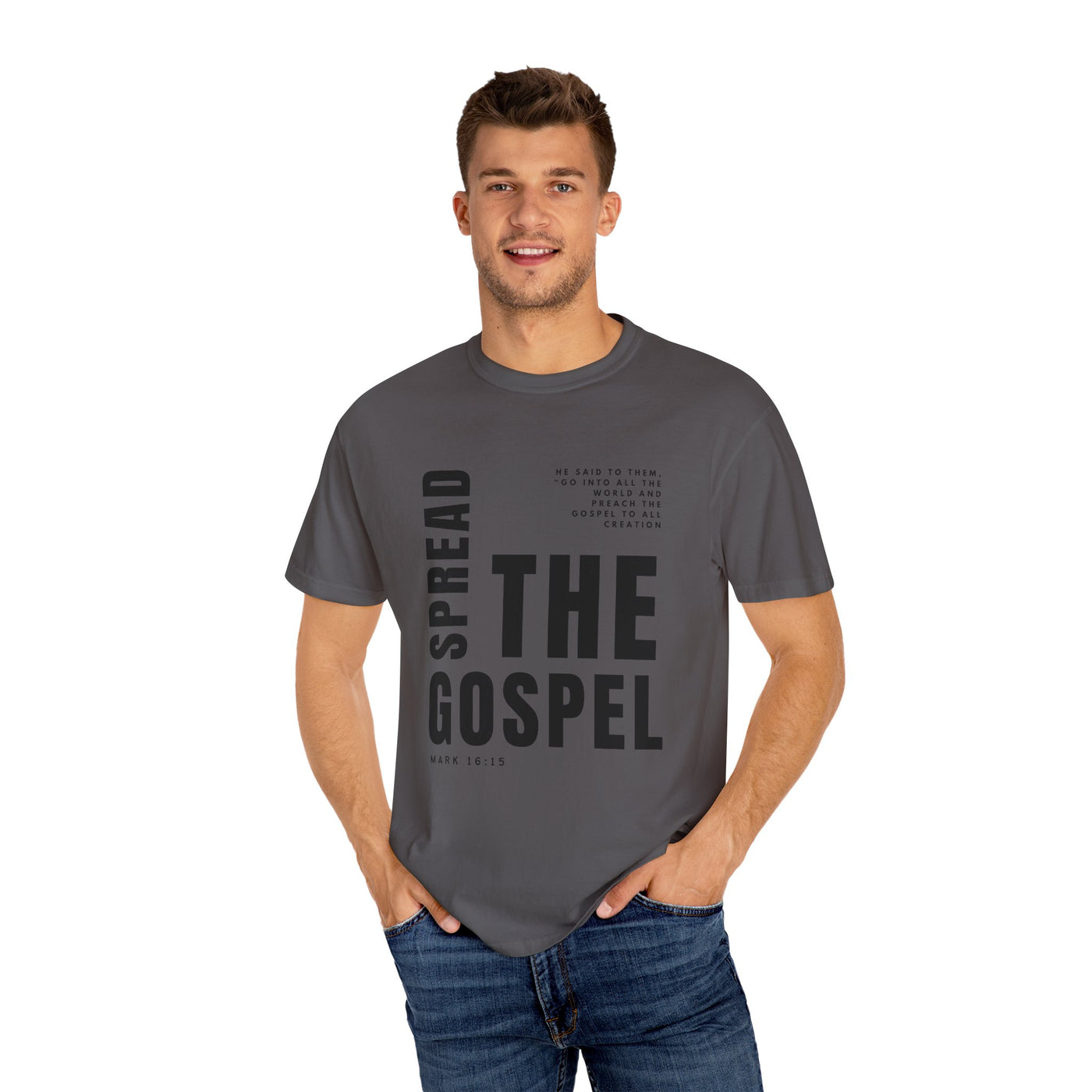 Spread the Gospel Graphic T-shirt (Comfort Colors)