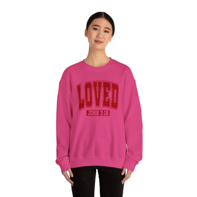 Loved John 3:16 Sweatshirt (GILDAN)