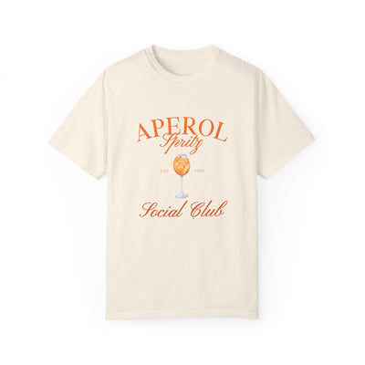 APEROL SPRITZ SOCIAL CLUB EST 1919 TEE (COMFORT COLORS)