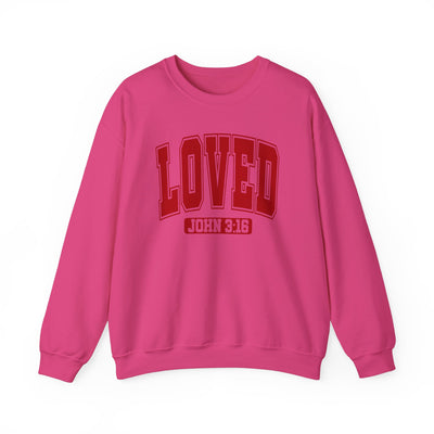 Loved John 3:16 Sweatshirt (GILDAN)