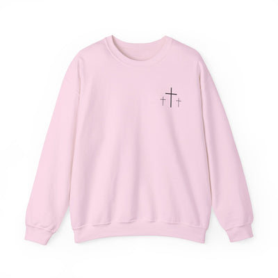 FAITH OVER FEAR SWEATSHIRT 2 SIDED PRINT (GILDAN)