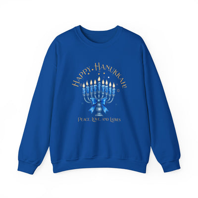 HAPPY HANUKKAH SWEATSHIRT (GILDAN)