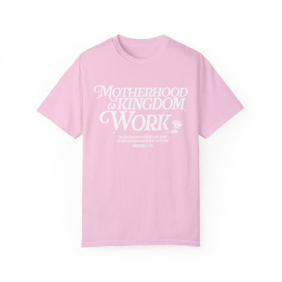 Motherhood Kingdom Psalm T-shirt (Comfort Colors)