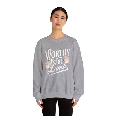 Worthy Is The Lamb Graphic Sweatshirt (GILDAN)