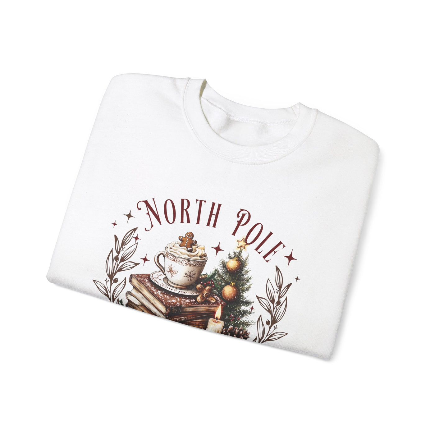 NORTH POLE BOOK CLUB SWEATSHIRT (GILDAN)