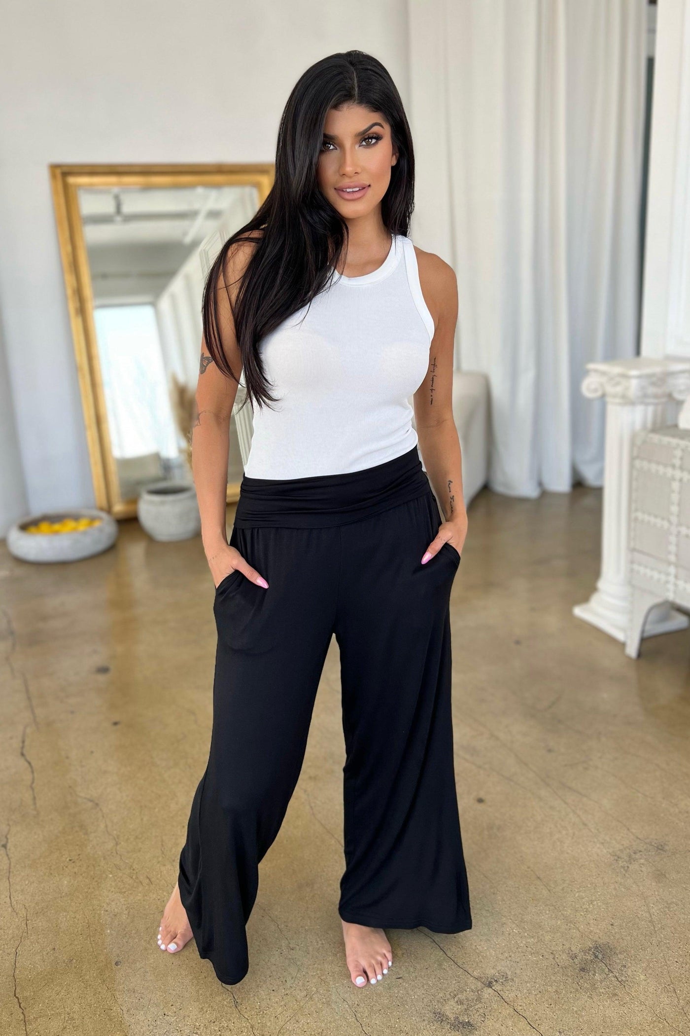 FRANKIE PALAZZO PANTS , LEGGINGS , it’sNOMB. The Label , ACTIVEWEAR, ATHLEISURE, BLACK, it's nomb the label, ITS NOMB, Its None of My Business, ITSNOMB, ITSNOMBTHELABEL, IT’S NOMB, JESSICA NICKSON, LEGGING, LEGGINGS, LOUNGE, LOUNGE PANTS, LOUNGE WEAR, Maternity Friendly, PALAZZO PANTS, PANTS, wide leg pants, WIDELEG, WORK OUT, WORKOUT, YOGA, YOGA LEGGINGS , It's NOMB , itsnomb.com