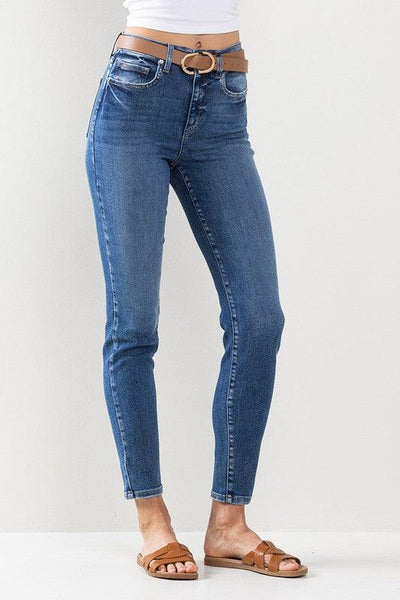 HARPER JEANS , JEANS , It's NOMB , BLUE DENIM, BLUE JEANS, dark wash skinny jeans, DENIM, HIGH RISE DENIM, JEANS, MEDIUM WASH, skinny jeans, skinny stretchy jeans , It's NOMB , itsnomb.com