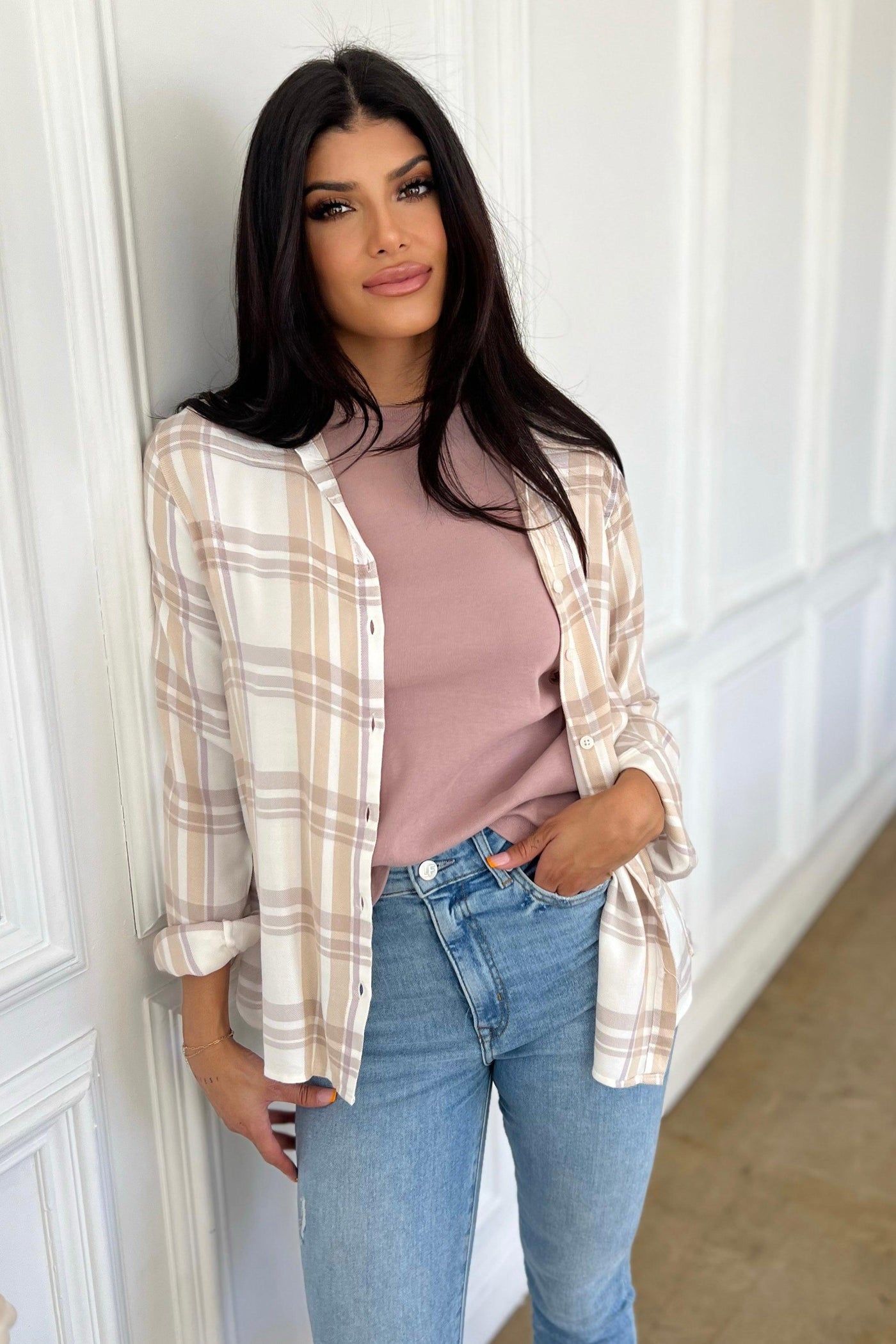 LEXIA FLANNEL SHIRT , , it’sNOMB. The Label , CAMEL, CREAM, FLANNEL, FLANNEL SHIRT, ITS NOMB, Its None of My Business, ITSNOMB, ITSNOMBTHELABEL, IT’S NOMB, IVORY, JACKET, JACKETS, JESSICA NICKSON, LAVENDER, lexia shirt, LIGHT PINK, LONG BUTTON DOWN SHIRT, MIDNIGHT, NAVY, OMBRE, PASTEL PINK, PATTERN, PEACH, pink, PLAID, PLAID PATERN, SHACKET, SHACKETS, SHIRT, SHIRTS, tan, thread and supply flannel shirt , It's NOMB , itsnomb.com