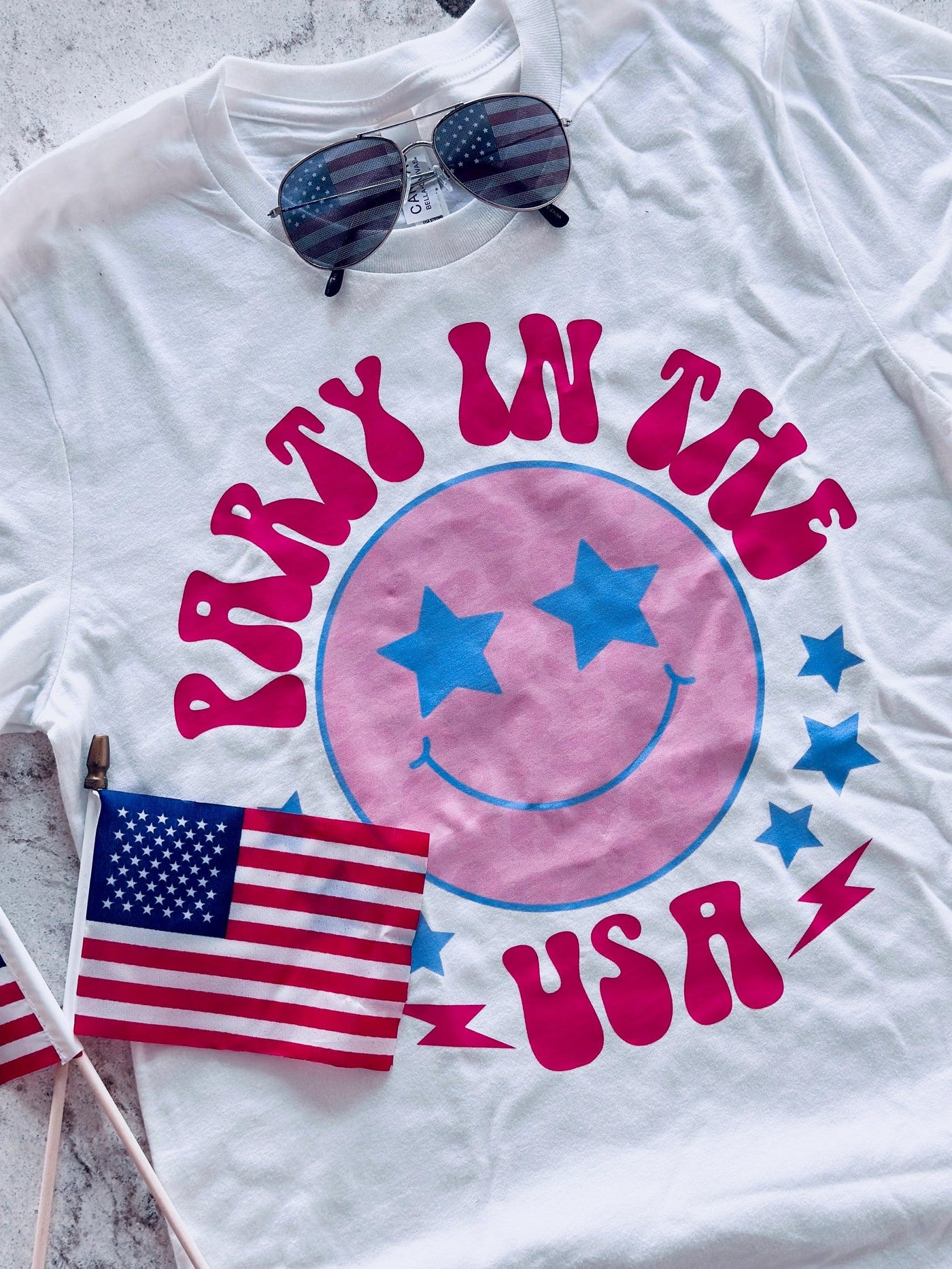 PARTY IN THE USA GRAPHIC TEE , T-SHIRT , it’sNOMB. The Label , 4th of July, 4TH OF JULY TSHIRT, CASUAL T-SHIRT, COLORFUL PATRIOTIC TEE, CREW NECK, CREWNECK, GRAPHIC, GRAPHIC TEE, it's nomb, it's nomb the label, Its None of My Business, ITSNOMB, ITSNOMBTHELABEL, Jessica Nickson, MEMORIAL DAY TSHIRT, party in the usa, Patriotic, T-SHIRT, TEE, TEES, TSHIRT, TSHIRTS , It's NOMB , itsnomb.com