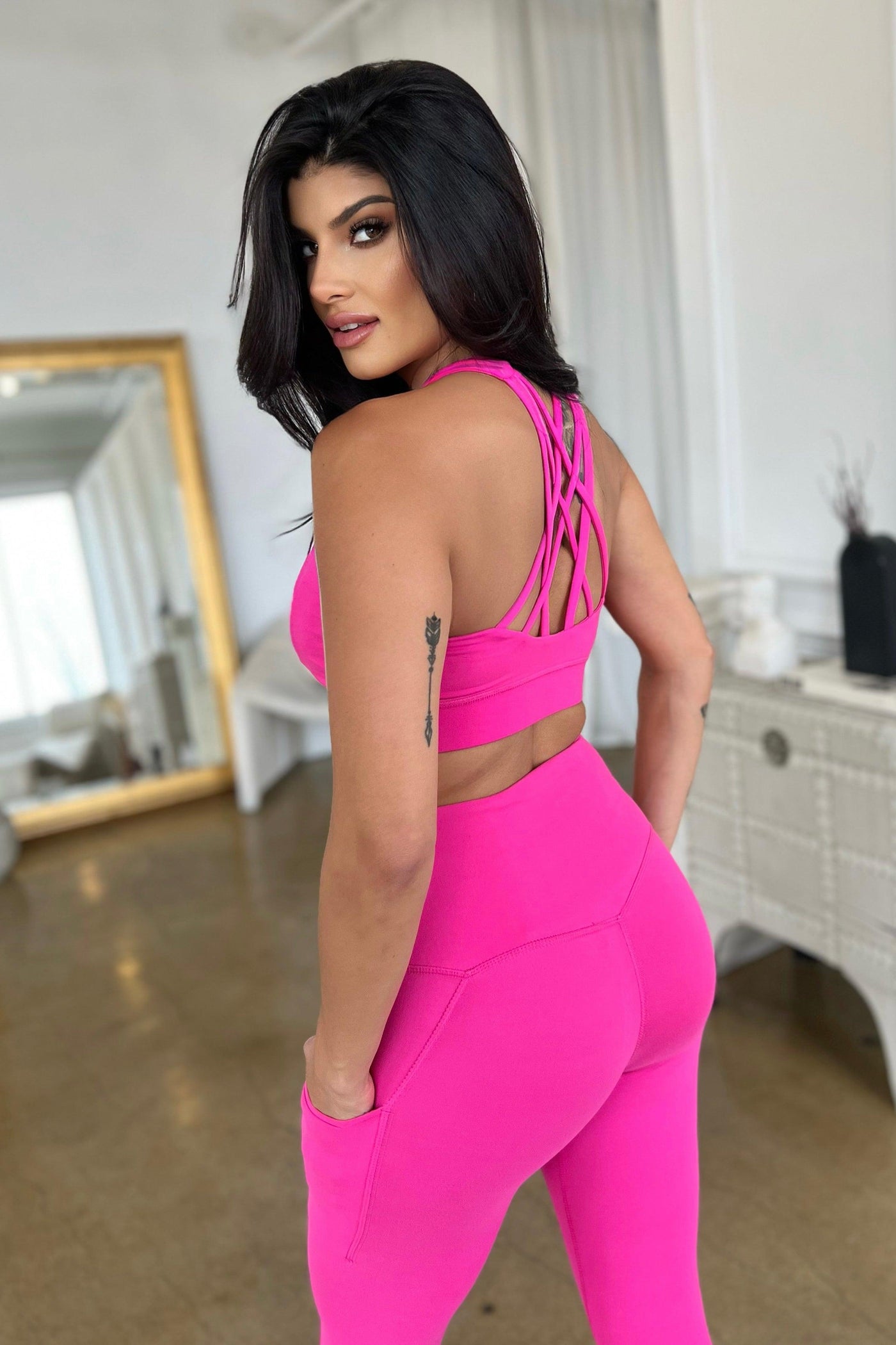SONIC PINK SPORTS BRA (PLUS SIZE AVAILABLE) , LEGGINGS , it’sNOMB. The Label , ACTIVEWEAR, ATHLEISURE, it's nomb the label, ITS NOMB, Its None of My Business, ITSNOMB, ITSNOMBTHELABEL, IT’S NOMB, JESSICA NICKSON, LOUNGE WEAR, LOUNGEWEAR, Maternity Friendly, PINK ATHLEISURE, pink sports bra, SPORTS TANK, SPORTSBRA, SPORTTANK, WORK OUT, WORKOUT, YOGA , It's NOMB , itsnomb.com