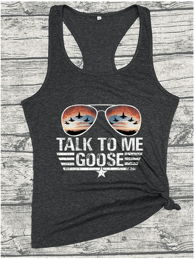 TALK TO ME GOOSE GRAPHIC TANK TOP , T-SHIRT , it’sNOMB. The Label , 4th of July, CASUAL T-SHIRT, GRAPHIC, GRAPHIC TEE, it's nomb, it's nomb the label, Its None of My Business, ITSNOMB, ITSNOMBTHELABEL, Jessica Nickson, maverick, Patriotic, T-SHIRT, talk to me goose, TALK TO ME GOOSE TANK, TEE, TEES, TOP GUN TANK, TOP GUN TANKTOP, TSHIRT, TSHIRTS , It's NOMB , itsnomb.com