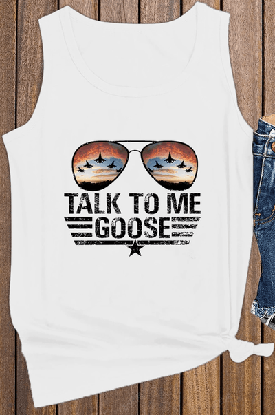 TALK TO ME GOOSE TANK , T-SHIRT , it’sNOMB. The Label , TALK TO ME GOOSE TANK, TOP GUN GRAPHIC TANK TOP , It's NOMB , itsnomb.com