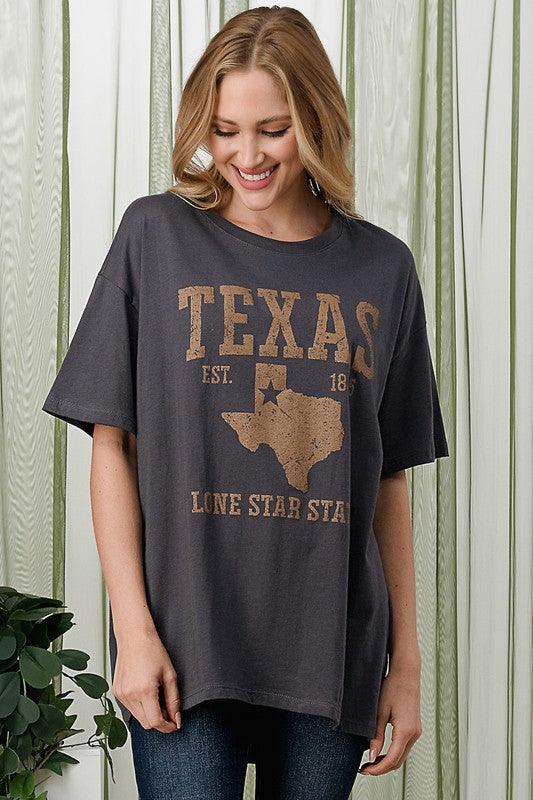 TEXAS TEE , graphic t-shirt , It's NOMB , TEXAS GRAPHIC T-SHIRT, TEXAS SCREENPRINT TSHIRT, TEXAS STATE TSHIRT , It's NOMB , itsnomb.com